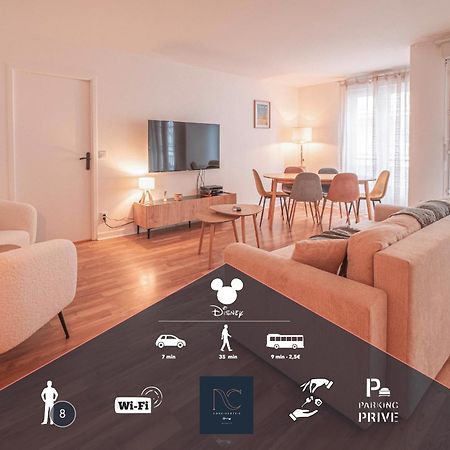 סאריס *Disneyland-Paris* 8Pers, Wifi, 2 Parkings מראה חיצוני תמונה